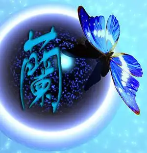 我想得到"兰"字的qq头像,最好是繁体,好心人帮忙设计下