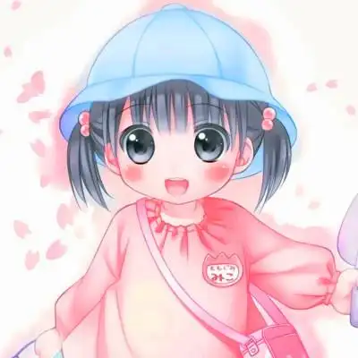 卡通女生头像仙气可爱呆萌图片