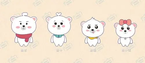 midea family q版形象设计|平面|吉祥物|色彩有毒 - 原创作品 - 站酷