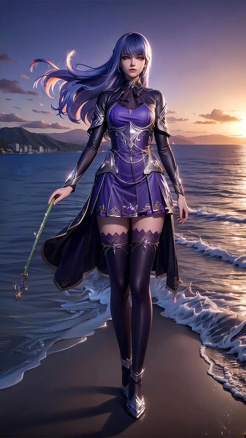 动漫壁纸神印王座圣采儿4k超高清手机壁纸