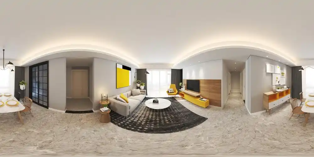 室内家装全景效果图 - 天琥云课堂 - 互联网设计在线教育平台