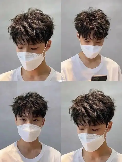 男士发型参考  #发型分享  ##男生烫发  #男生发型  #烫发  #目士