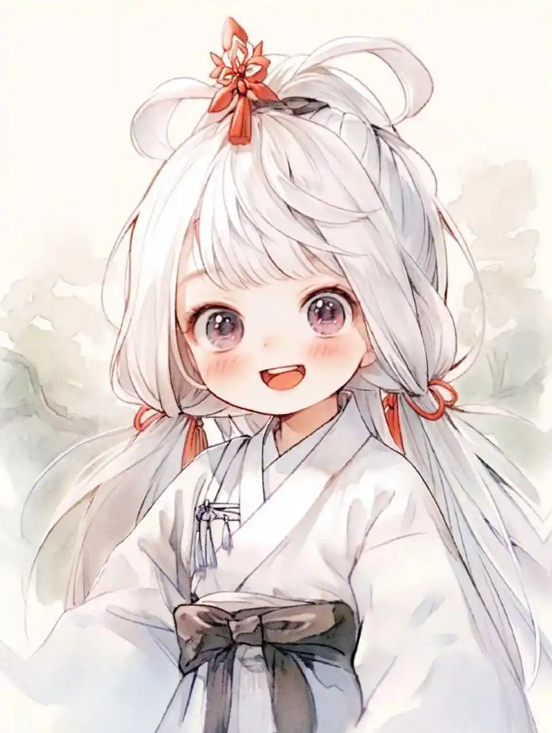 q版古风女生头像