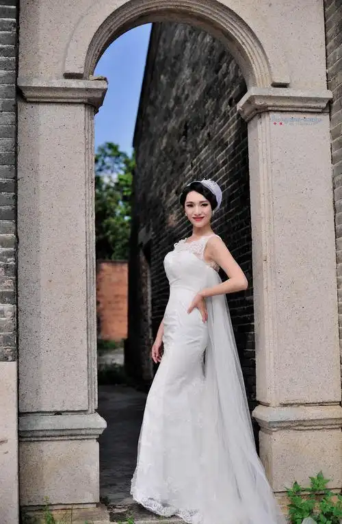单人婚纱照