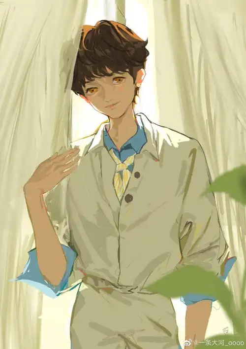 动漫卡通周深 cr:一条大河_oooo 都是微博… - 堆糖,美图壁纸兴趣社区