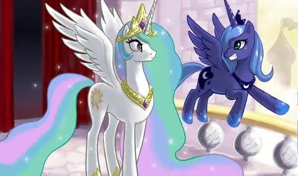 小马宝莉六位公主长大后样子(小马宝莉:五位角色新旧版形象对比)(1)