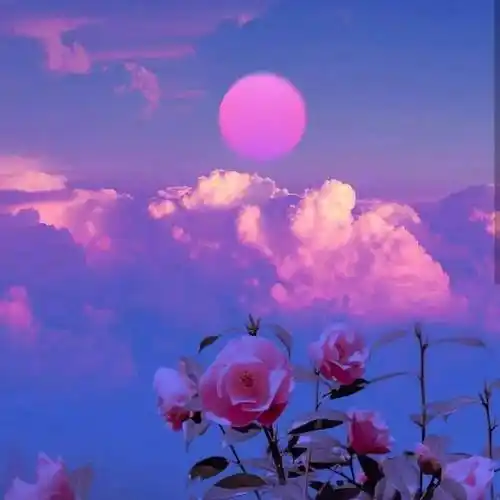 背景图| 超仙梦幻紫色系朋友圈封面图_头像_微信_壁纸