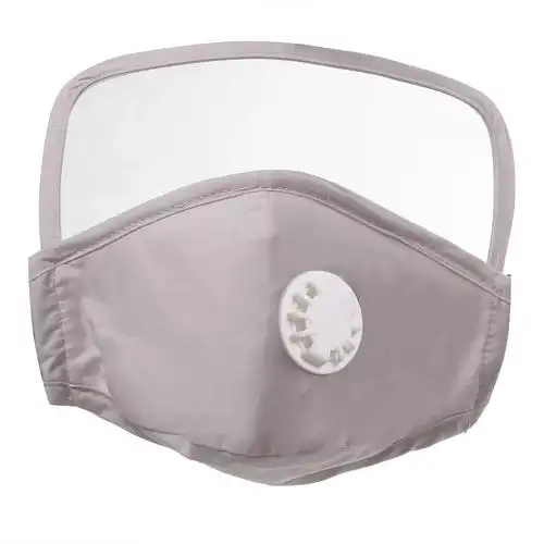 5呼吸阀过滤纯棉口罩防尘防雾霾成人挂耳式调节口罩