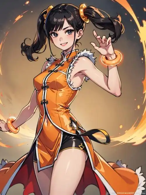 铁拳各种画风的凌晓雨头像壁纸