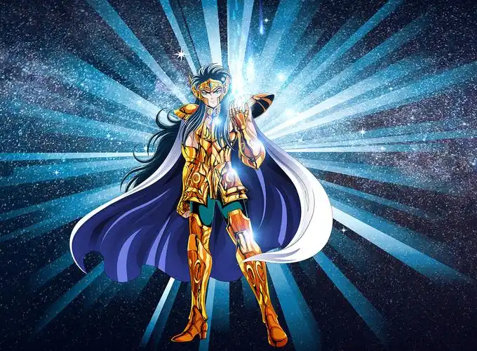 习作黄金圣斗士水瓶座卡妙