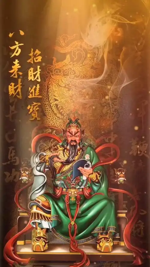 壁纸#武财神,八方来财