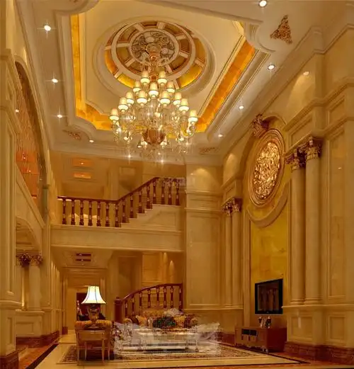 500平方米别墅豪华内装修带你领略欧式风情