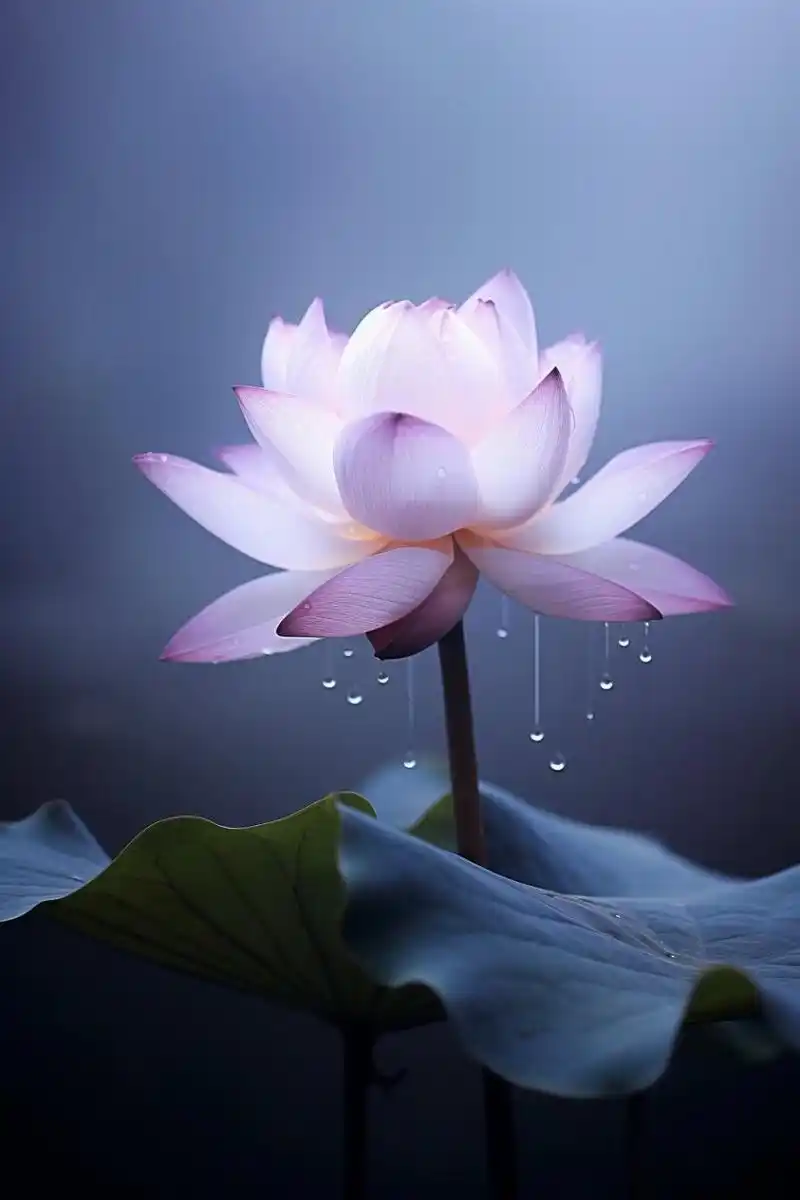 紫荷#荷花# #唯美意境# #睡莲# #莲花# #荷花池# #高清壁纸# #图片