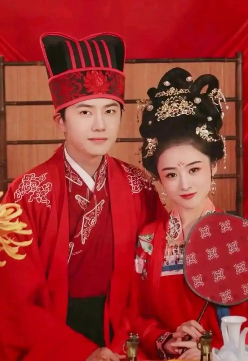 赵丽颖王一博 #凤冠霞帔 #大婚 #一生一世一双人 #我的 - 抖音