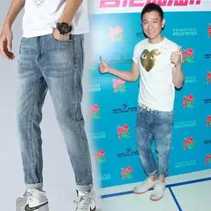 刘德华同款九分裤