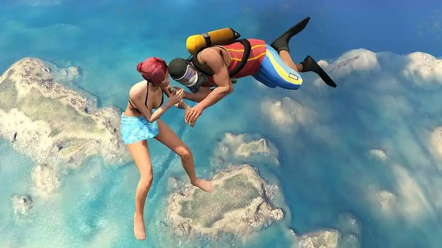 gta5搞笑集锦:小富最爱跳水,还要拉着别人一起玩