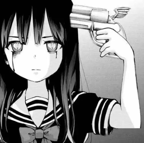 低落系头像 | 隐藏在黑暗的杀手!