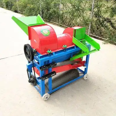 全自动水稻脱粒机