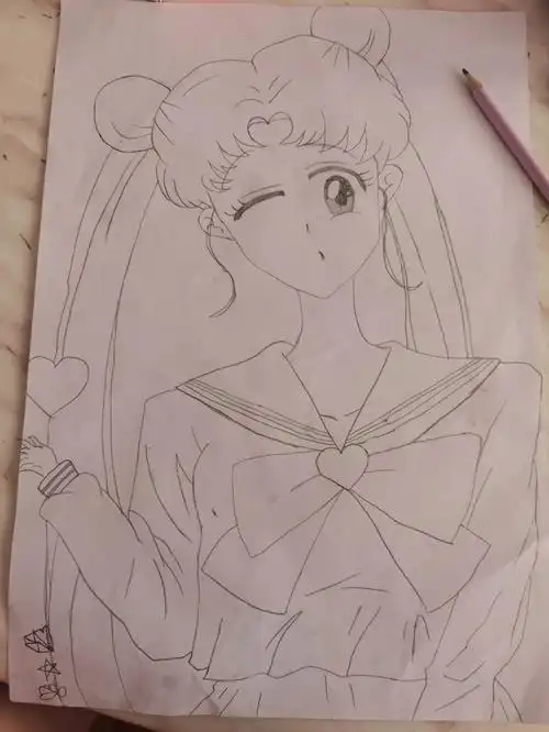 今日一画美少女战士