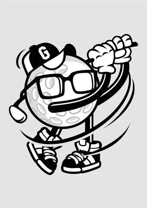 时尚潮流服装嘻哈手绘怪兽涂鸦抱枕装饰插画手机壳t恤矢量ai图案素材