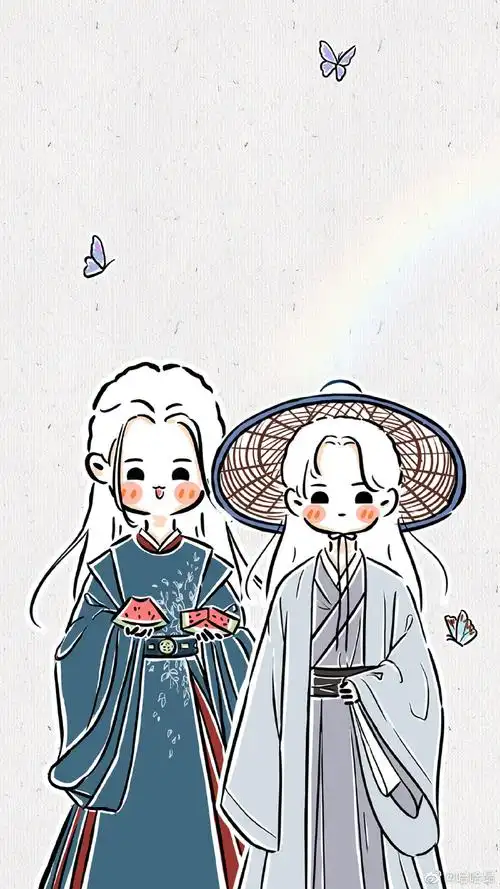 因为服装没有画全,所以有些是随意搭配的山河令|周子舒|温客行|壁纸