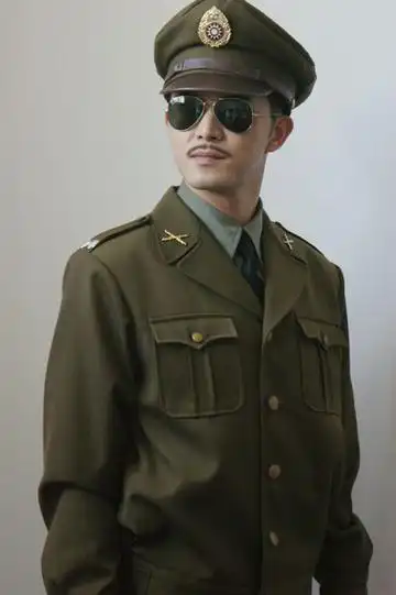 八路军红军民国军装军官服美式国民党男女特务服演出服国民服饰