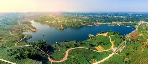 名山区月亮湖成功申报省级河湖公园