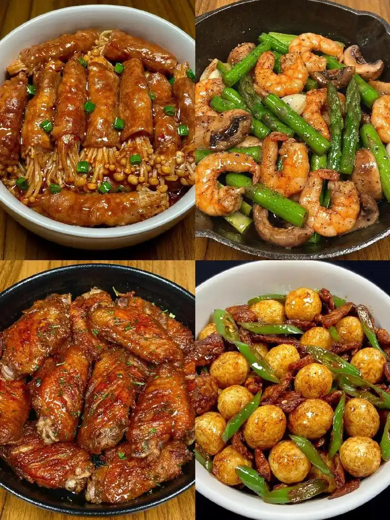 简简单单的一餐家常菜教程来啦!