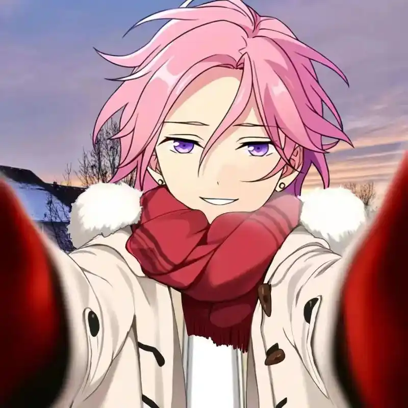 别人有的樱河也要有喔#樱河琥珀 #偶像梦幻祭2 #红围巾 - 抖音