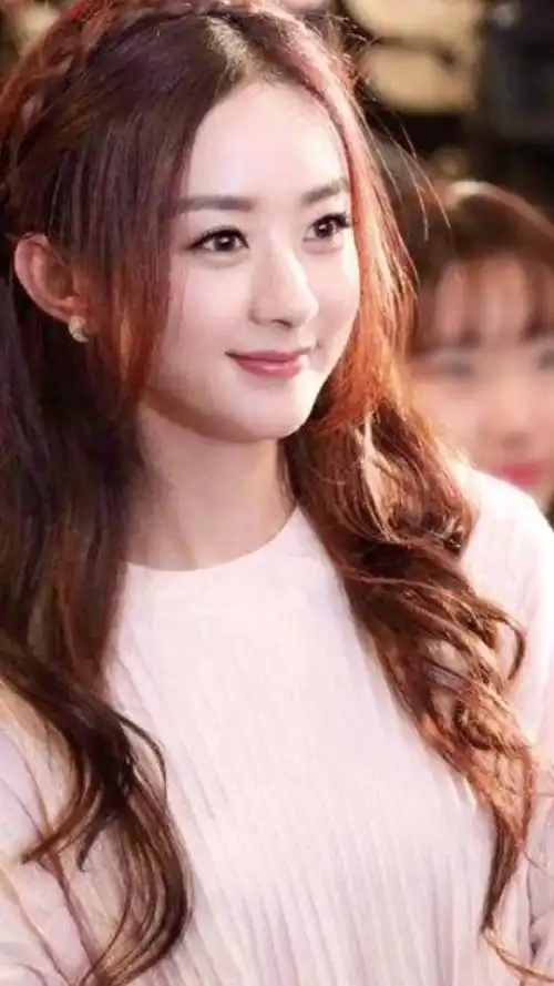 明星赵丽颖同款发型#编发教程