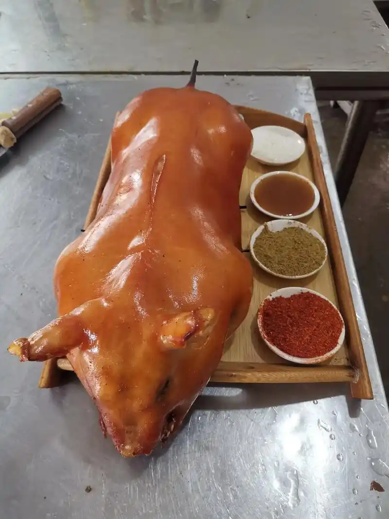 268脆皮烤乳猪经济实惠好吃不贵,绝对超值绝对够味,送两个凉 - 抖音