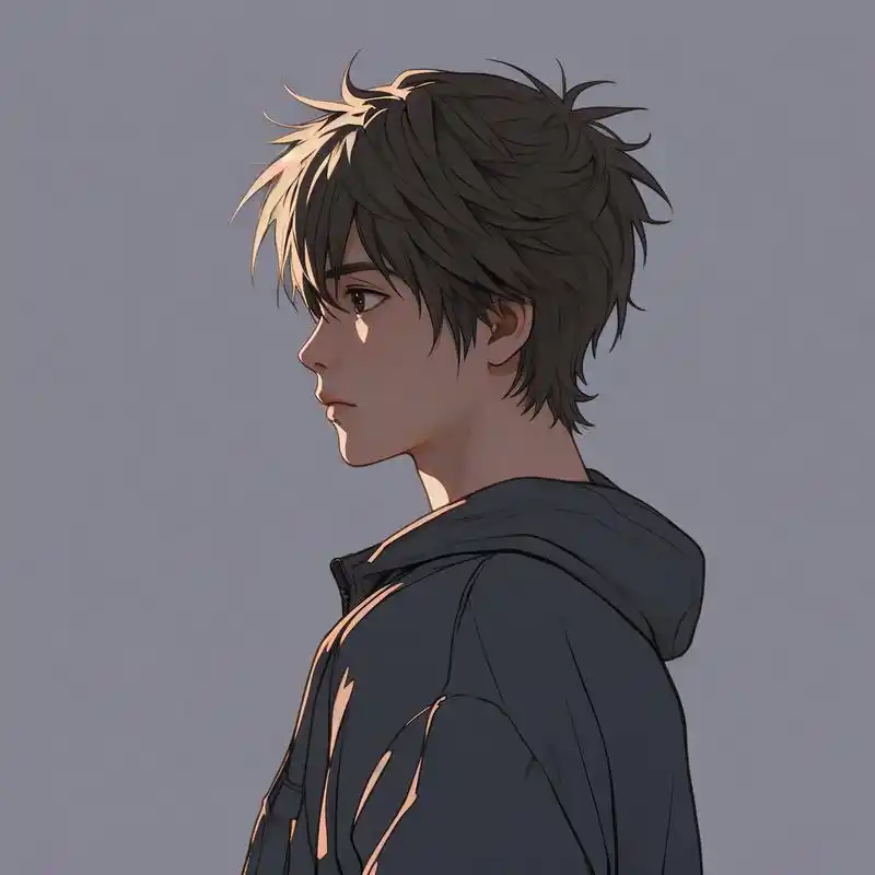 孤独动漫男生头像90