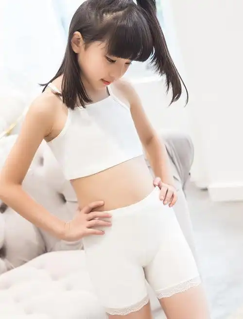 女童纯棉小背心内衣小学生女孩发育期912岁大童胸衣吊带儿童文胸四色