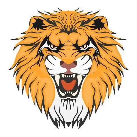 霸气雄狮头像简笔画