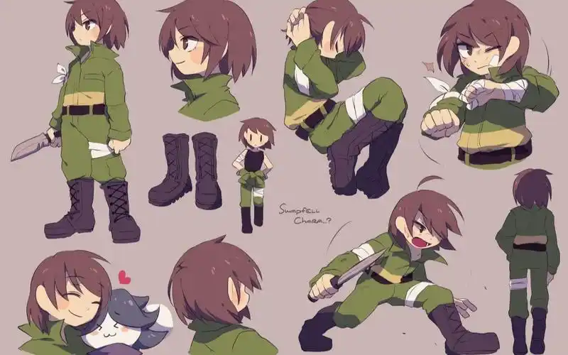 undertale no more deals(劈了chara18刀)