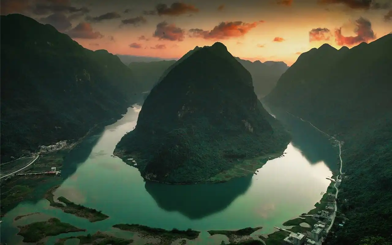 唯美大自然山河风景图片高清壁纸