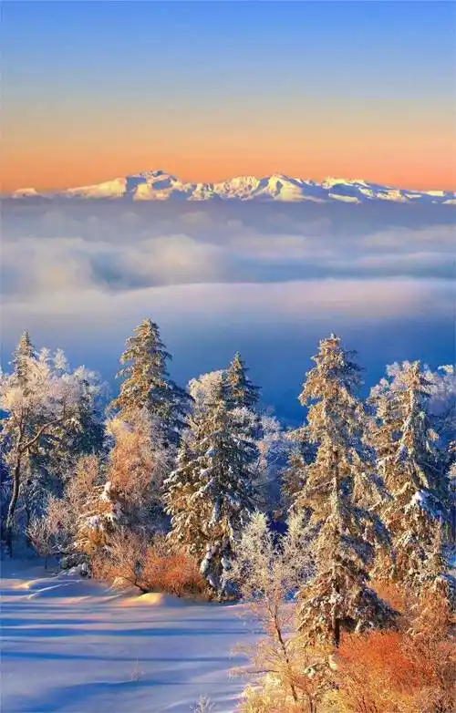 长白山_温泉群_瀑布