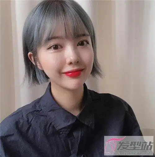 短发波波头染什么发色好看 这几款显肤白发色必染