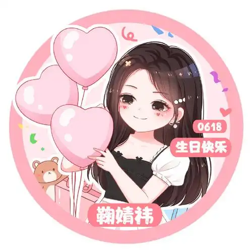 鞠婧祎0618生日快乐#「名以冠之 情以寓之」———part 1 生贺头像