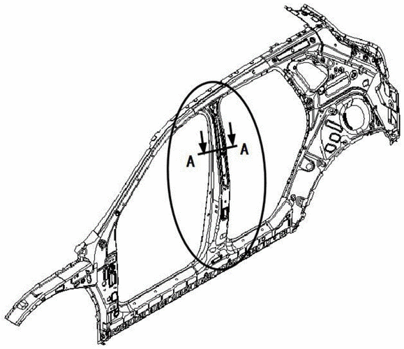 一种b柱加强结构的制作方法
