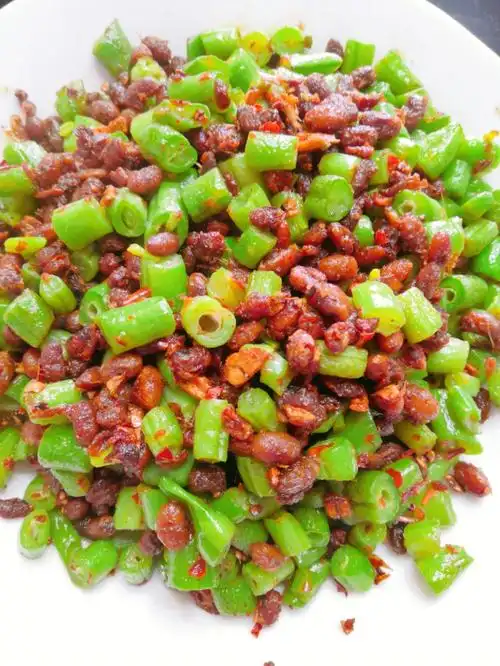 完成1000道家常菜第23道豆豉炒四季豆