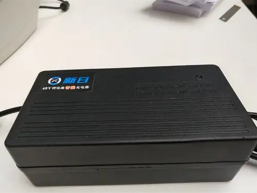 锂电池新日原装正品36v48v星恒电动车卡侬头品字头电动车充电器