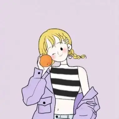 女生清新文艺手绘头像唯美高清好看的手绘头像文艺女头图片