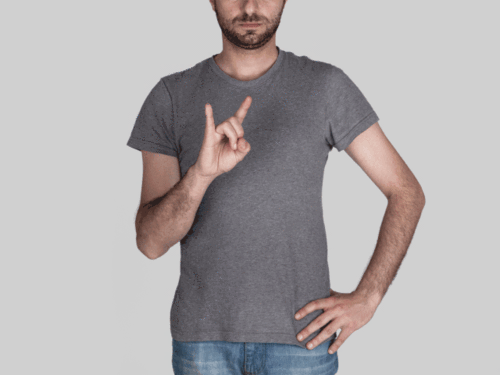 炒鸡经典的意大利手势