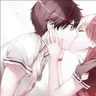 情头不明显超甜可爱动漫