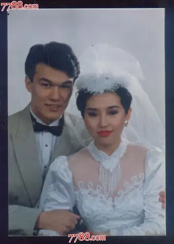 80年代结婚艺术照