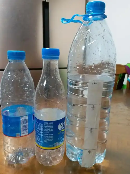 一升有多少?动手做容器.