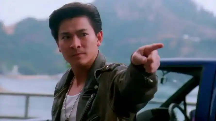 90年代香港很多江湖片,刘德华用本片以示讽刺,顺便调侃了吴宇森_电影