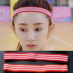 我的女友要上天酒九九虞朗同款发带头带运动吸汗束发带