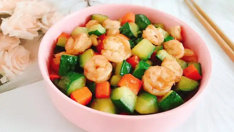黄瓜炒虾仁 - 黄瓜炒虾仁做法,功效,食材 - 网上厨房